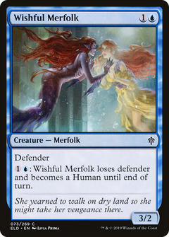 Wishful Merfolk - Foil