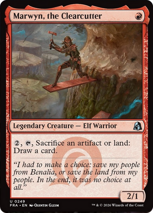 Marwyn, the Clearcutter (FRA) - Foil