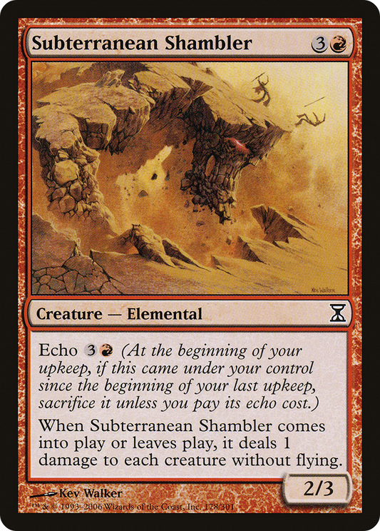 Subterranean Shambler - Foil