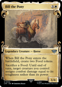 Bill the Pony (0454) (Showcase) - Silver Foil