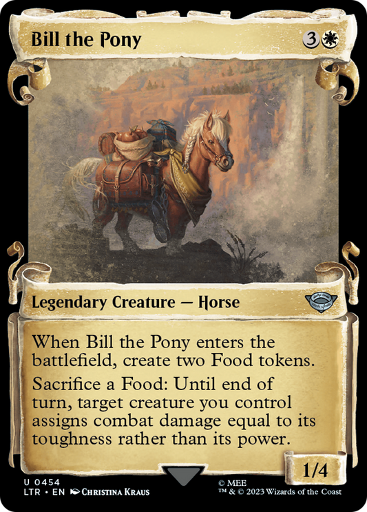 Bill the Pony (0454) (Showcase) - Silver Foil