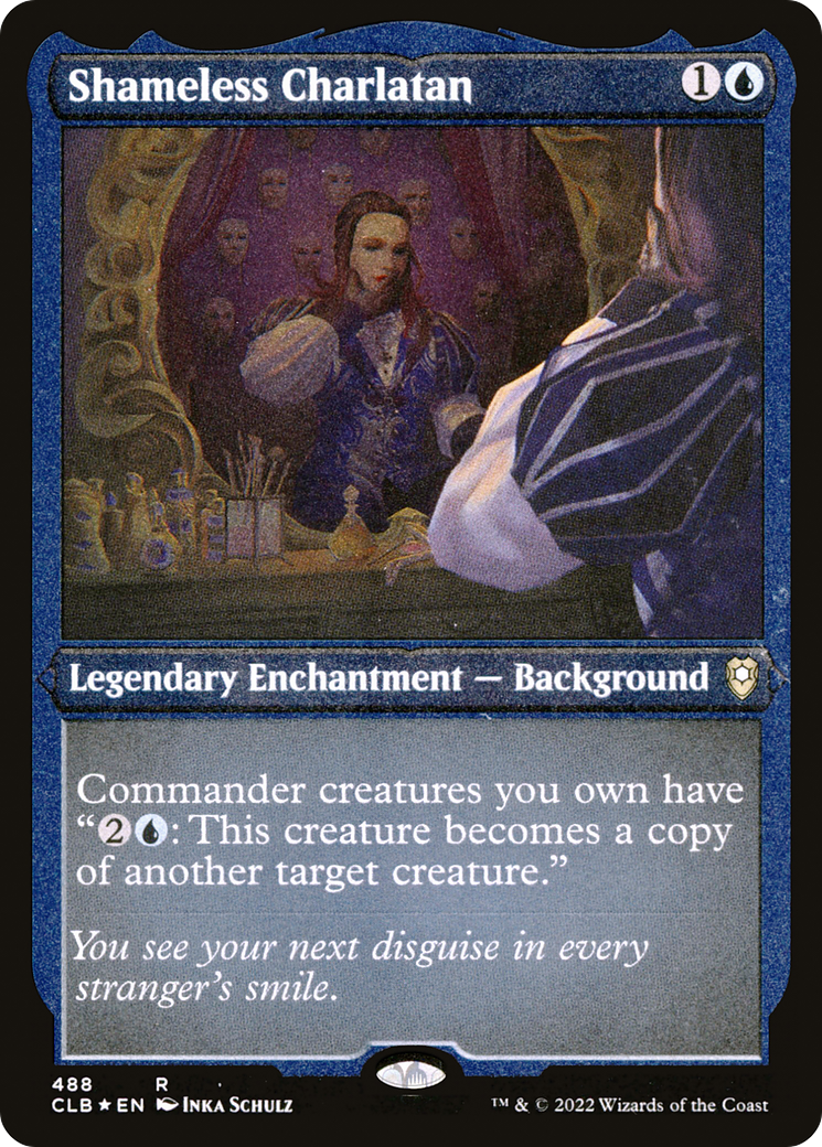 Shameless Charlatan - Foil Etched