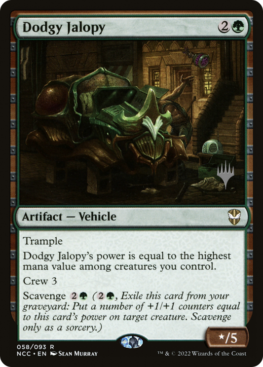 Dodgy Jalopy (058) (Promo Pack) - Foil