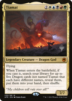 Tiamat (235) (Promo Pack) - Foil