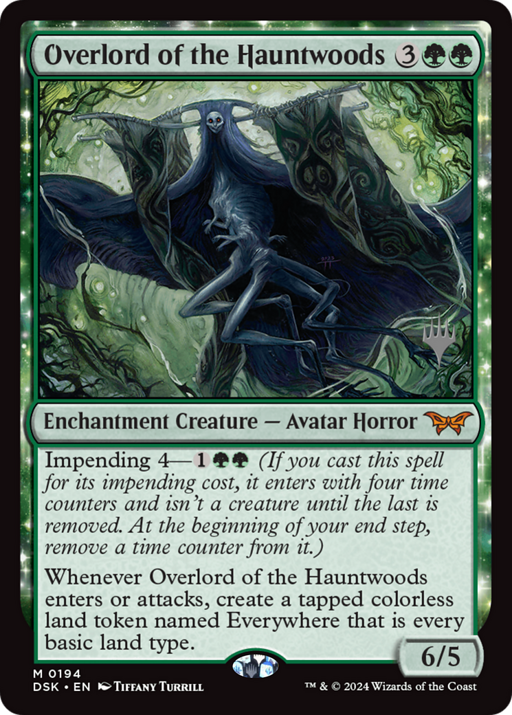Overlord of the Hauntwoods (0194) (Promo Pack) - Foil
