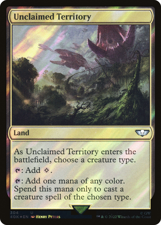 Unclaimed Territory - Surge Foil
