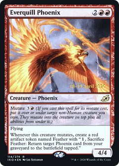 Everquill Phoenix (114) (Prerelease) - Foil