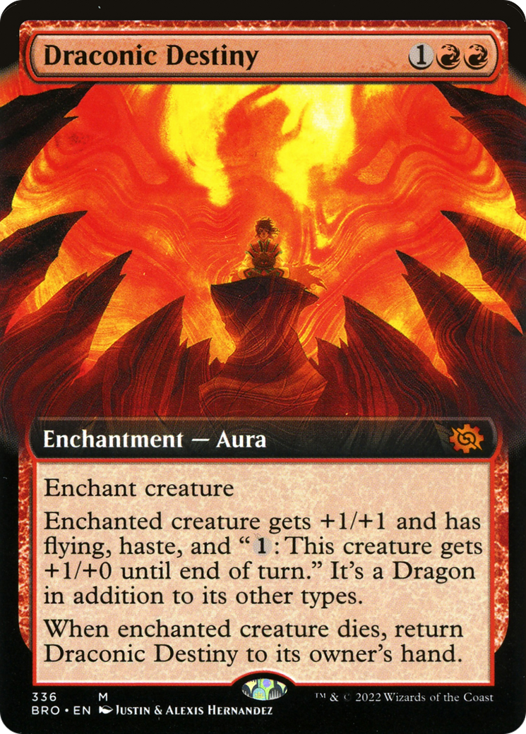 Draconic Destiny (336) (Extended Art)