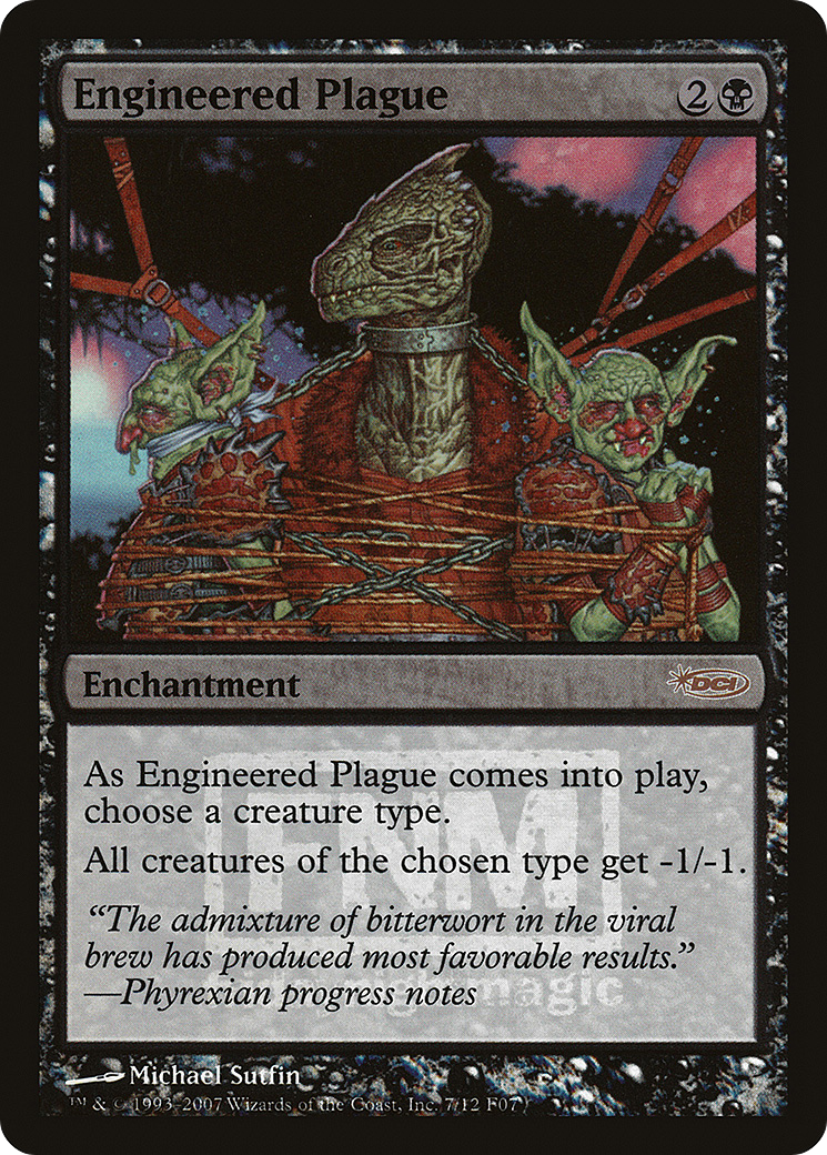 Engineered Plague (007) (FNM) - Foil
