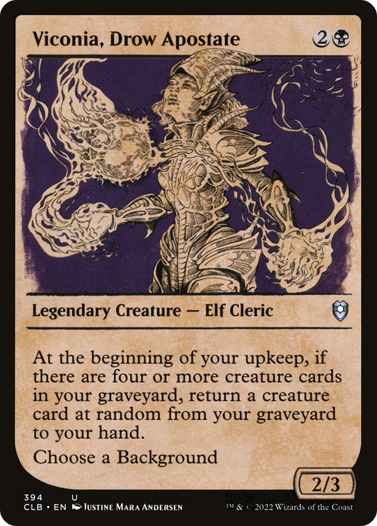 Viconia, Drow Apostate (394) (Showcase) - Foil