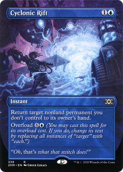 Cyclonic Rift (339) (Borderless) - Foil
