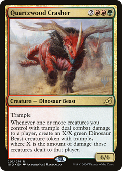 Quartzwood Crasher (201) (Promo Pack) - Foil