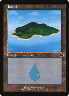 Island (404) (Retro Frame) - Foil
