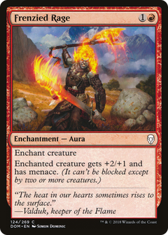 Frenzied Rage - Foil