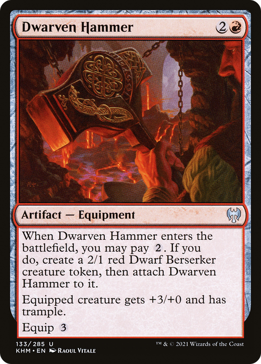 Dwarven Hammer - Foil