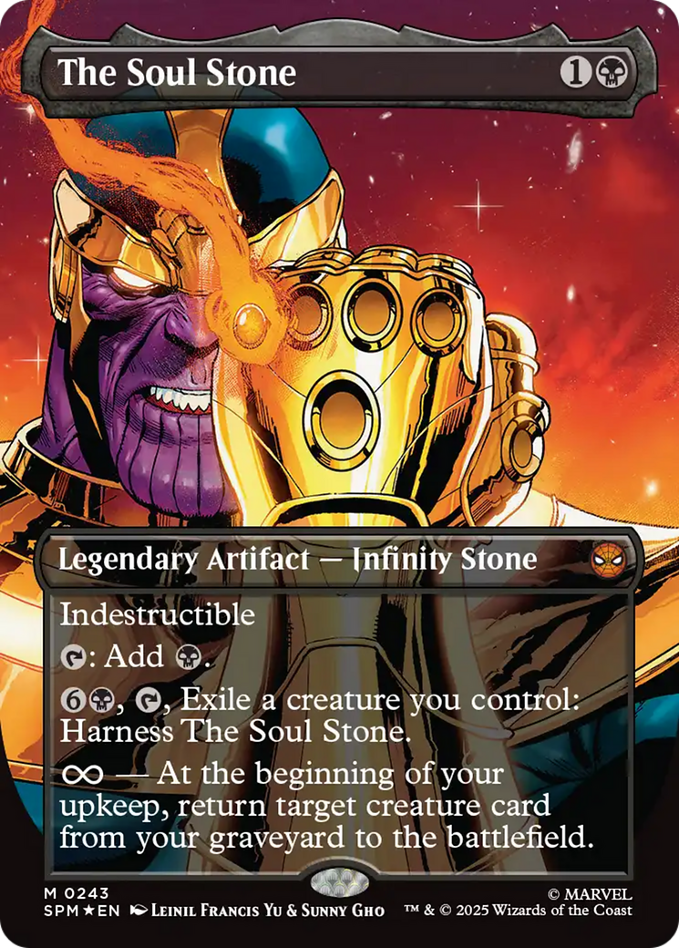 The Soul Stone (0243) (Borderless) - Foil