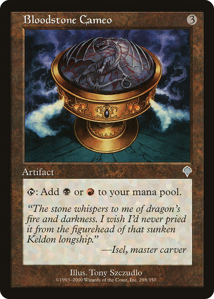 Bloodstone Cameo - Foil