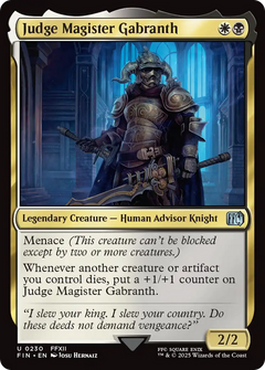 Judge Magister Gabranth - Foil
