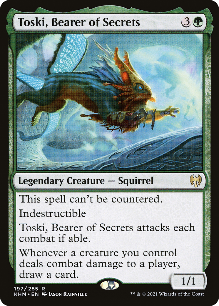 Toski, Bearer of Secrets - Foil