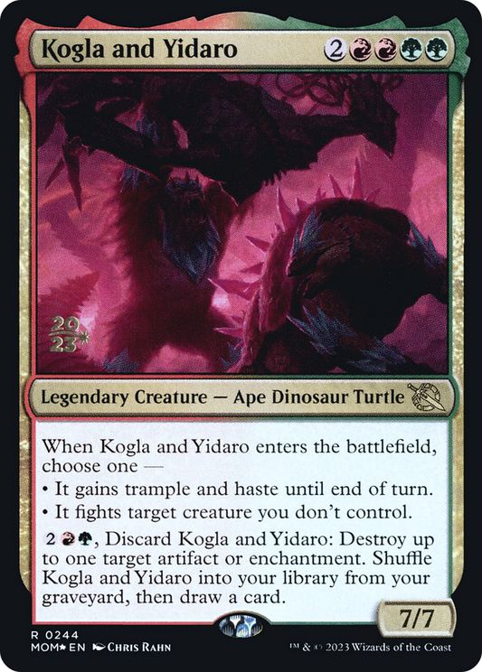 Kogla and Yidaro (0244) (Prerelease) - Foil