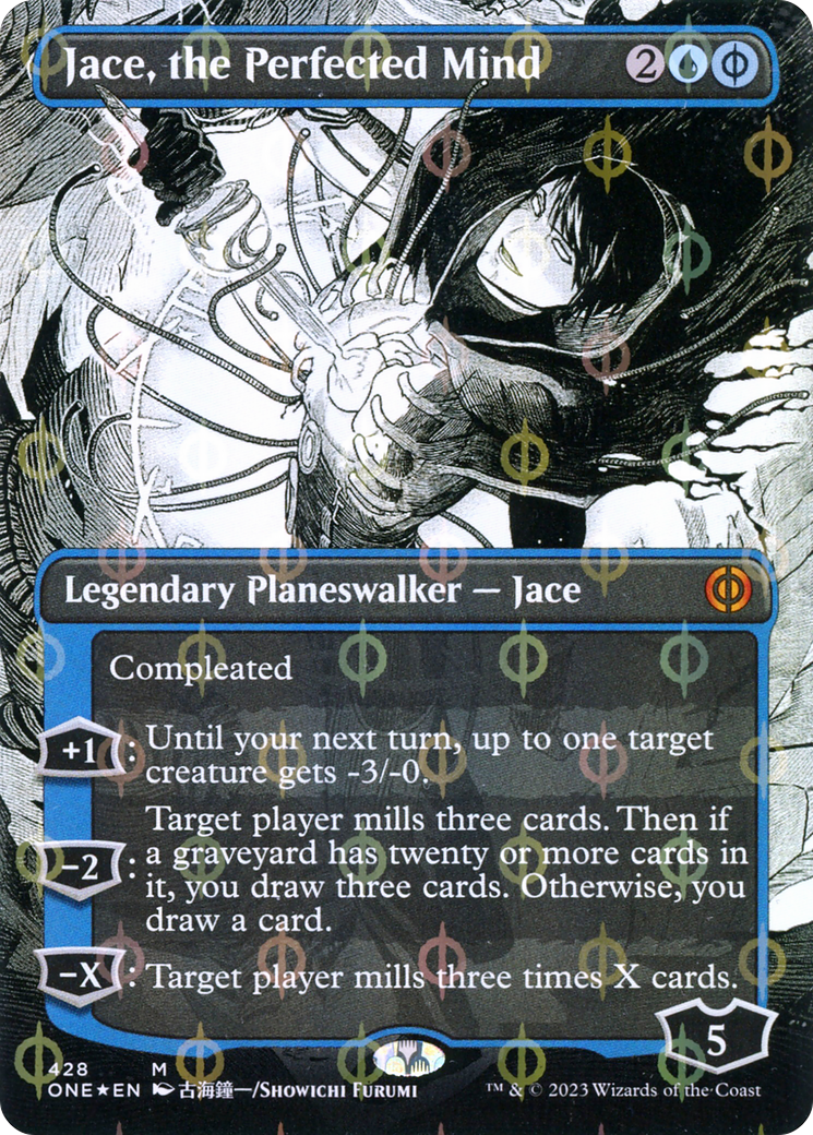 Jace, the Perfected Mind (428) (Borderless) - Compleat Foil