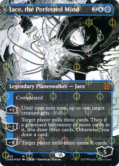 Jace, the Perfected Mind (428) (Borderless) - Compleat Foil