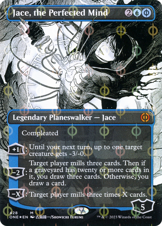 Jace, the Perfected Mind (428) (Borderless) - Compleat Foil