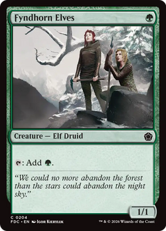 Fyndhorn Elves (FDC)
