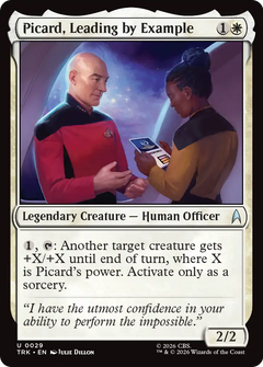 Picard, Leading by Example (TRK)