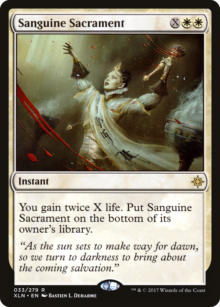Sanguine Sacrament