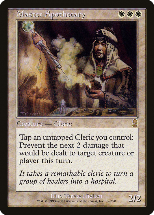 Master Apothecary