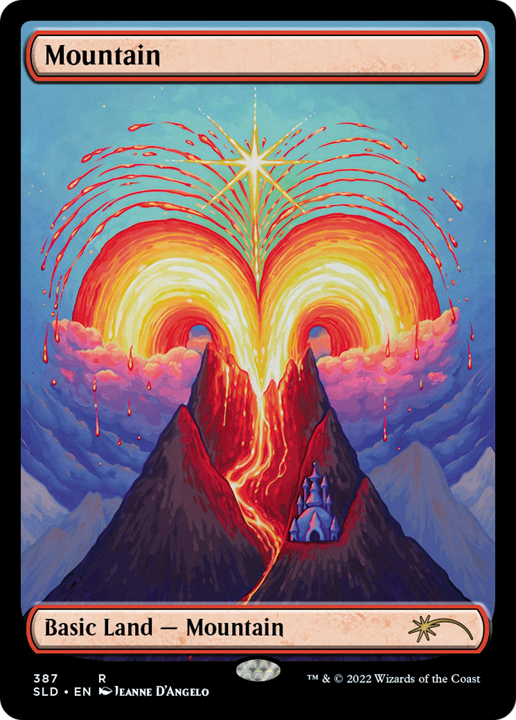 Mountain (387) (Textless) - Foil
