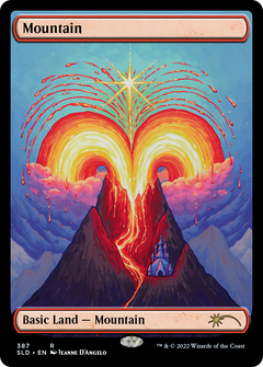 Mountain (387) (Textless) - Foil