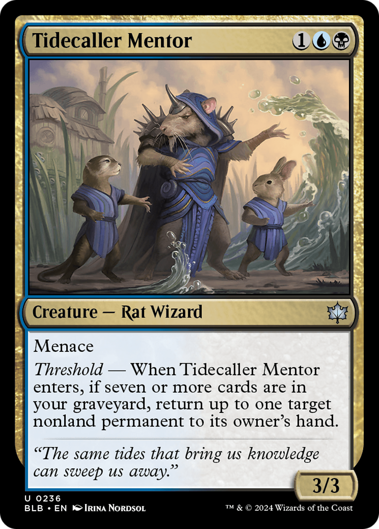 Tidecaller Mentor - Foil