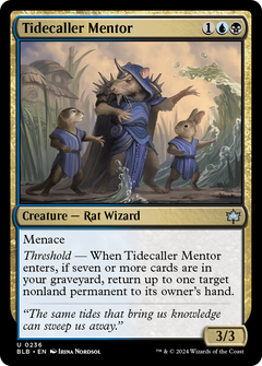 Tidecaller Mentor - Foil