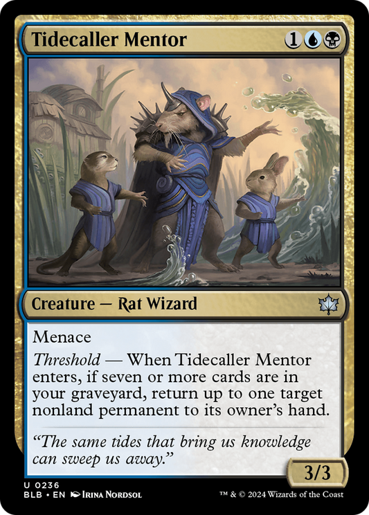Tidecaller Mentor - Foil