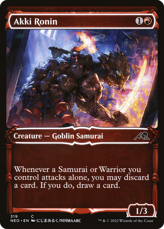 Akki Ronin (319) (Showcase) - Foil