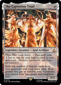 The Capitoline Triad - Foil