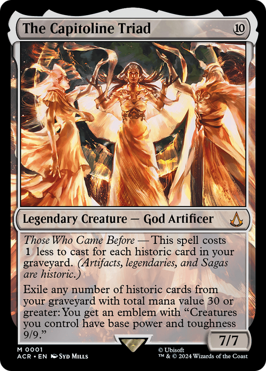The Capitoline Triad - Foil