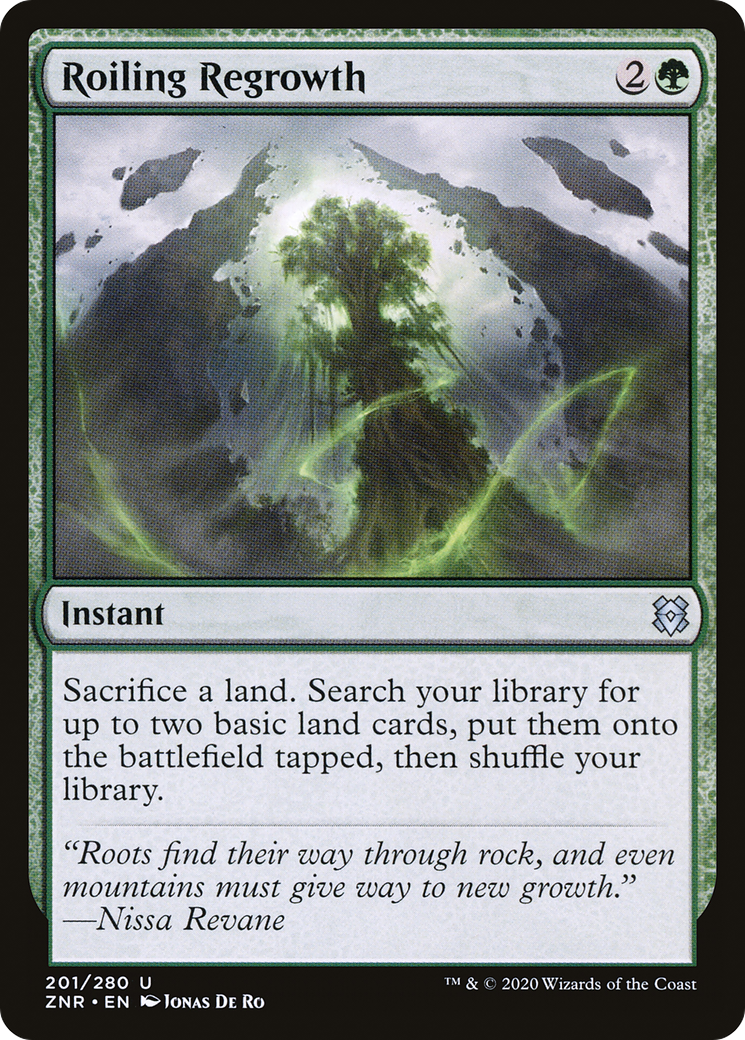 Roiling Regrowth - Foil