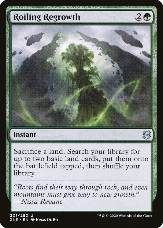 Roiling Regrowth - Foil