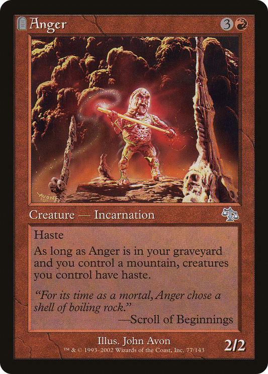 Anger - Foil