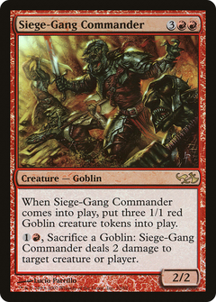 Siege-Gang Commander - Foil