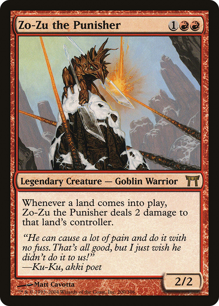 Zo-Zu the Punisher - Foil