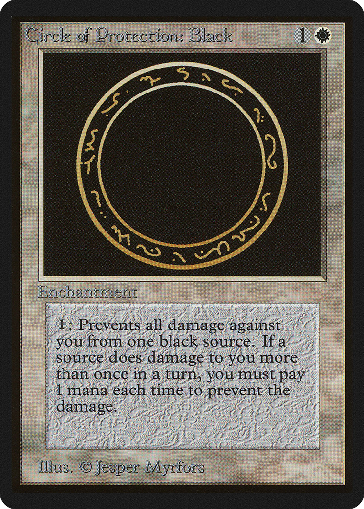 Circle of Protection: Black