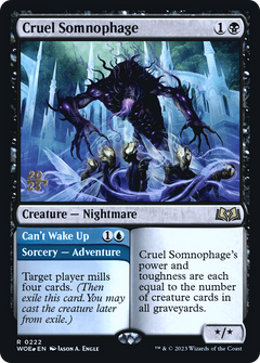 Cruel Somnophage // Can't Wake Up (0222) (Prerelease) - Foil
