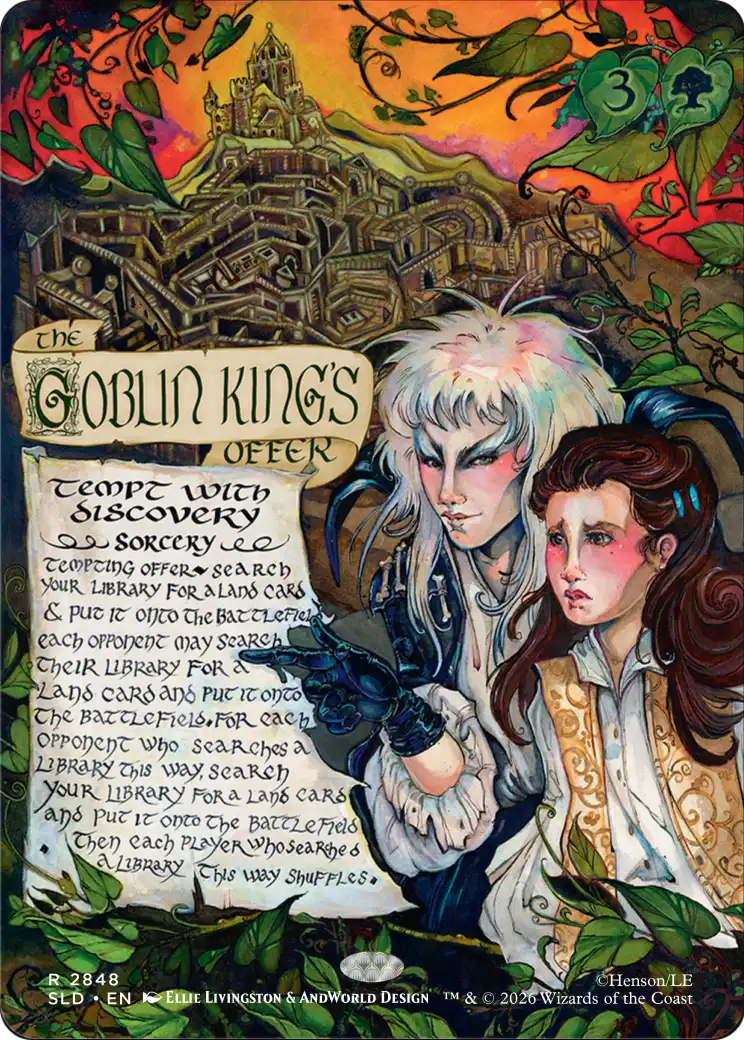 Goblin King's Offer [Tempt with Discovery] (2848) (Showcase) (SLD)