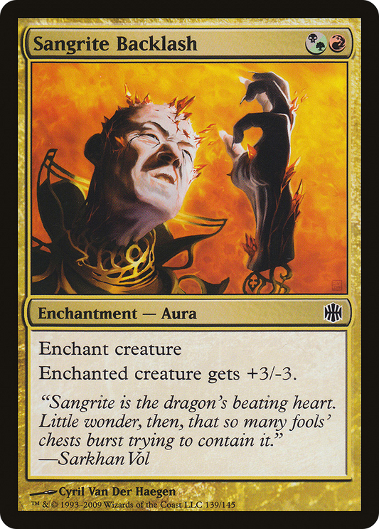 Sangrite Backlash - Foil