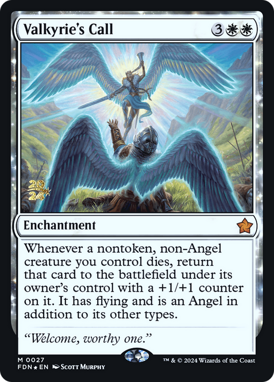 Valkyrie's Call (0027) (Prerelease) - Foil