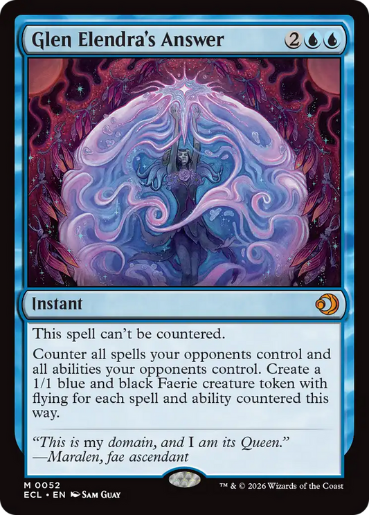 Glen Elendra's Answer (0052) (ECL) - Foil